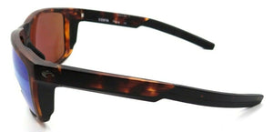 Costa Del Mar Sunglasses Ferg 59-16-125 Matte Tortoise / Green Mirror 580P