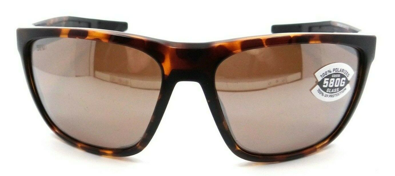 Costa Del Mar Sunglasses Ferg 59-16-125 Matte Tortoise / Silver Mirror 580G-0097963844048-classypw.com-2