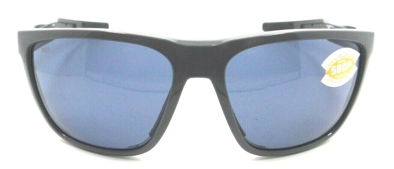 Costa Del Mar Sunglasses Ferg 59-16-125 Shiny Gray / Gray 580P-0097963844291-classypw.com-2