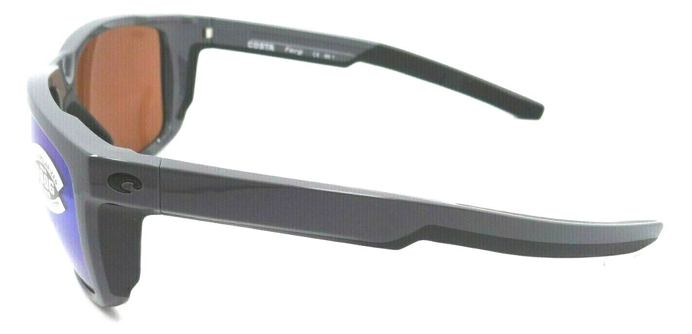 Costa Del Mar Sunglasses Ferg 59-16-125 Shiny Gray / Green Mirror 580G Glass-0097963844260-classypw.com-3