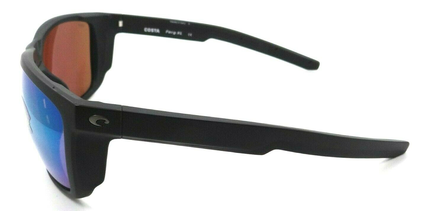 Gafas de Sol Costa Del Mar Ferg XL 62-16-130 Negro Mate / Verde Espejo 580P