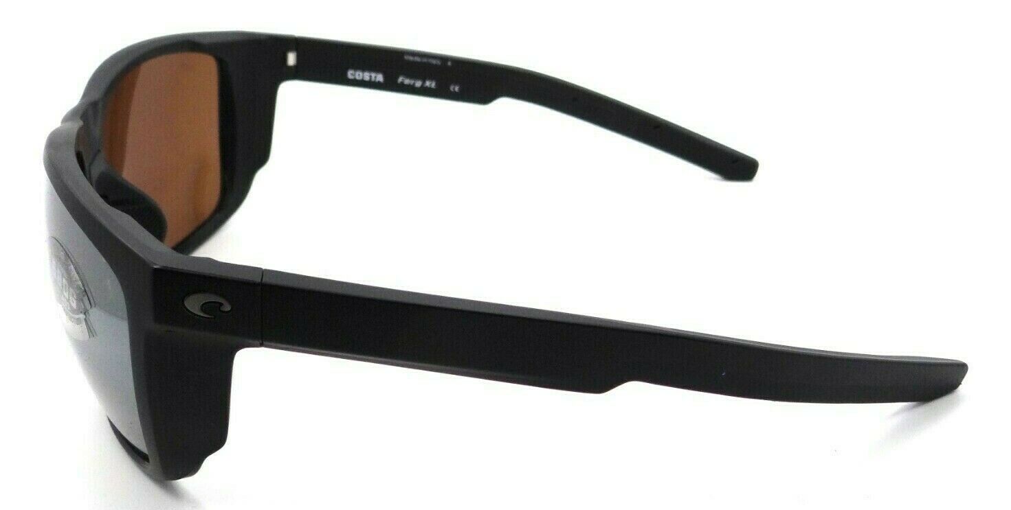Costa Del Mar Sunglasses Ferg XL 62-16-130 Matte Black / Silver Mirror 580G