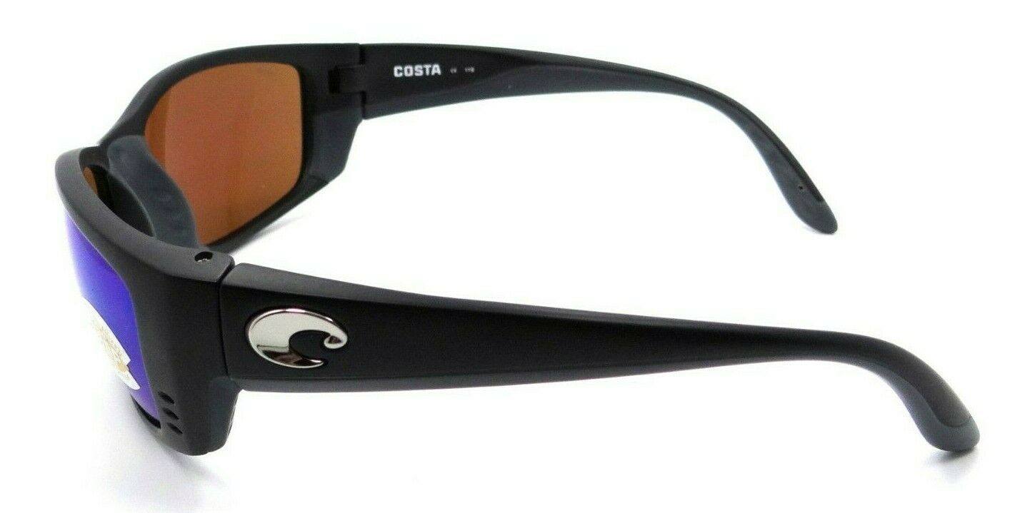 Costa Del Mar Sunglasses Fisch 64-16-121 Matte Black/Green Mirror 580P Polarized-097963516105-classypw.com-3