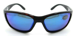 Costa Del Mar Sunglasses Fisch 64-17-140 Tortoise / Blue Mirror 580G Glass