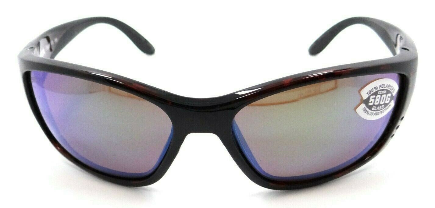 Costa Del Mar Sunglasses Fisch 64-17-140 Tortoise / Green Mirror 580G Glass-097963465526-classypw.com-2
