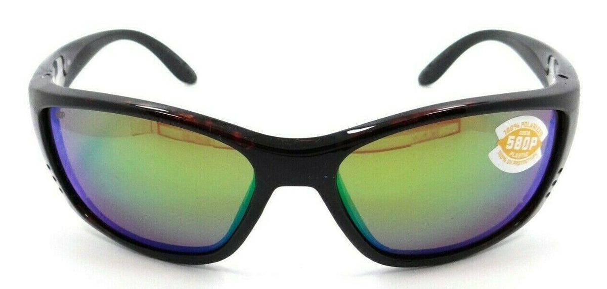 Costa Del Mar Sunglasses Fisch 64-17-140 Tortoise / Green Mirror 580P Polarized-097963516075-classypw.com-2