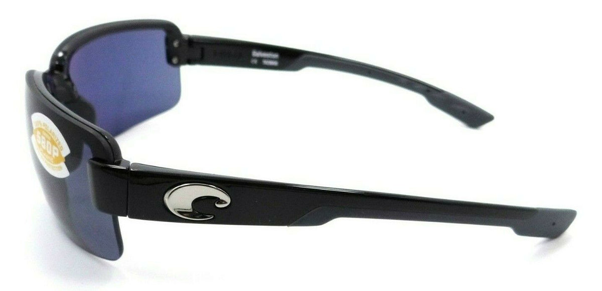 Costa Del Mar Sunglasses Galveston 67-15-120 Shiny Black / Gray 580P-0097963485982-classypw.com-3