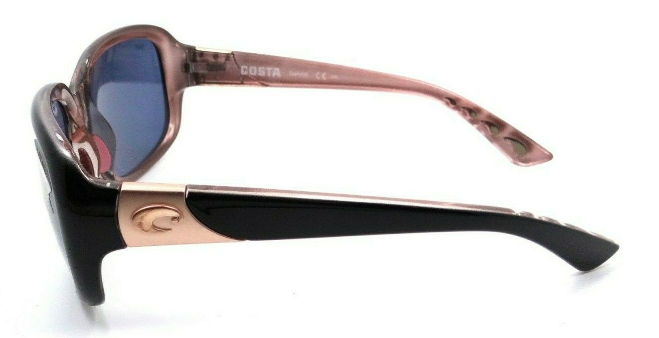 Costa Del Mar Sunglasses Gannet 58-17-135 Shiny Black Hibiscus / Gray 580P-097963554800-classypw.com-3