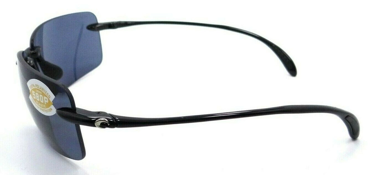 Costa Del Mar Sunglasses Gulf Shore GSH 11 OGP Shiny Black / Gray 580P-097963554909-classypw.com-3