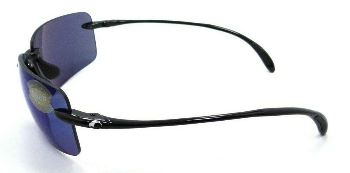 Costa Del Mar Sunglasses Gulf Shore GSH 111 OBMP Shiny Black / Blue Mirror 580P-097963554916-classypw.com-3
