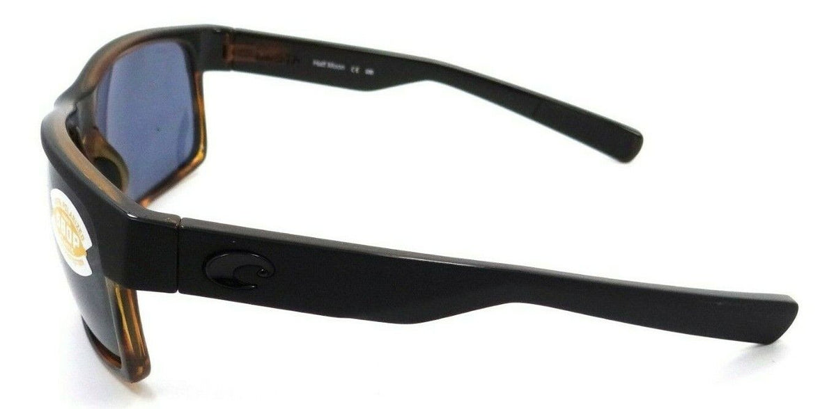 Costa Del Mar Sunglasses Half Moon 60-14-125 Mt Black - Sh Tortoise / Gray 580P-0097963665193-classypw.com-3