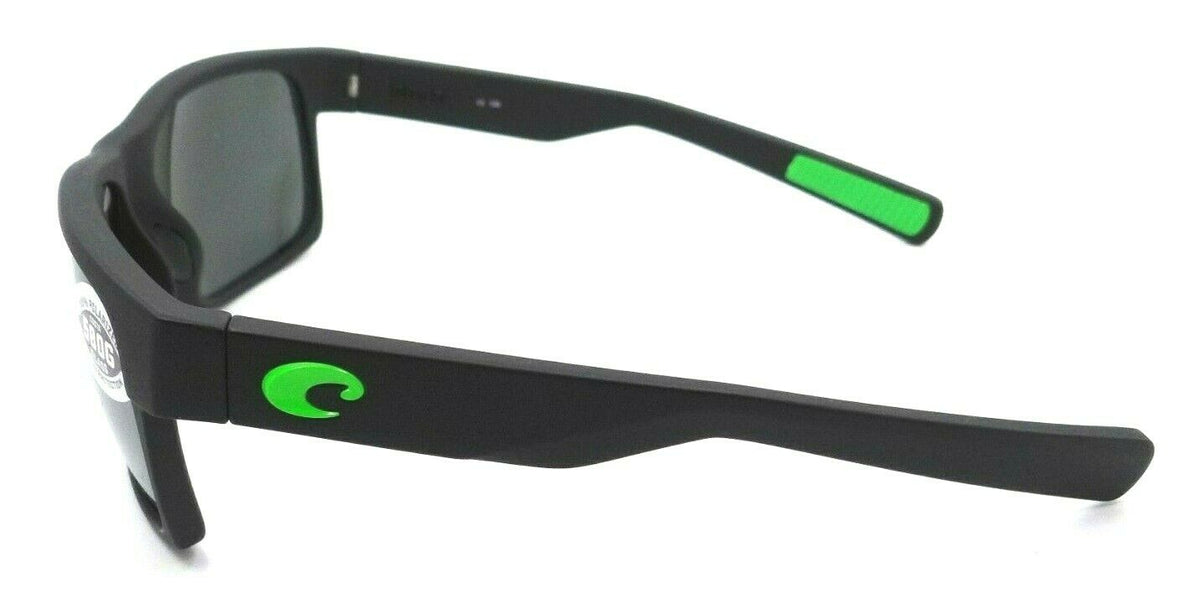Costa Del Mar Sunglasses Half Moon Matte Black / Gray Silver Mirror 580G Glass-097963666985-classypw.com-3