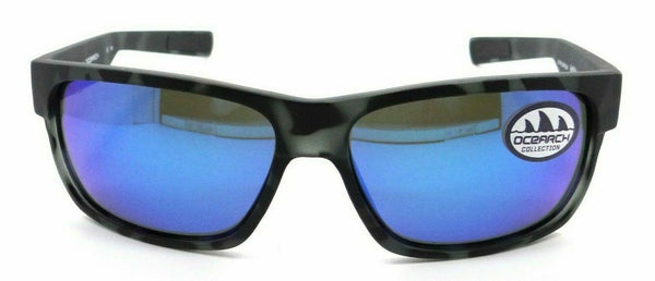 Half Moon Polarized Sunglasses in Blue Mirror