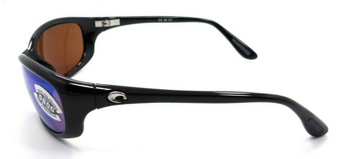 Costa Del Mar Sunglasses Harpoon 62-19-130 Black / Green Mirror 580G Glass-097963111676-classypw.com-3