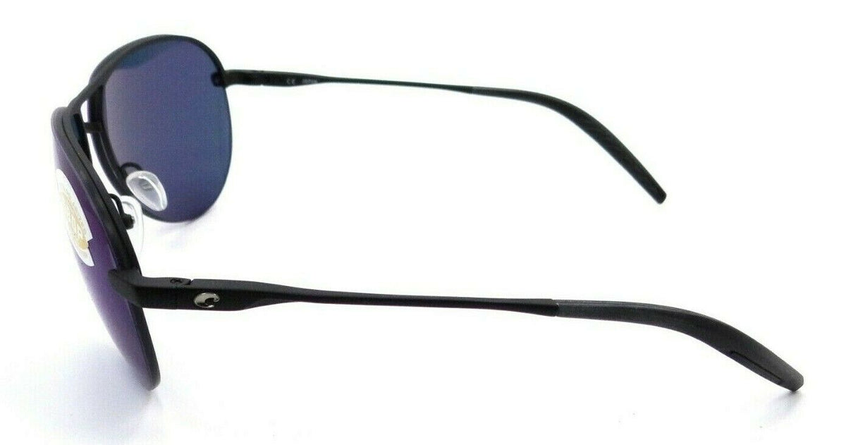 Costa Del Mar Sunglasses Helo HLO 11 Matte Black / Blue Mirror 580P Polarized-097963809115-classypw.com-3