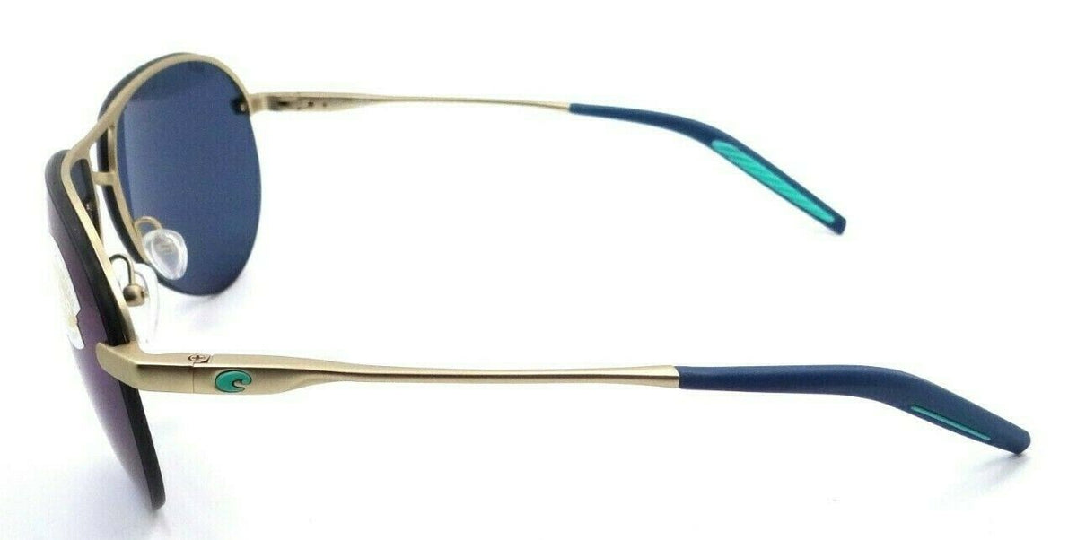 Costa Del Mar Sunglasses Helo Matte Champagne Blue / Turquoise Blue Mirror 580P-097963809122-classypw.com-3