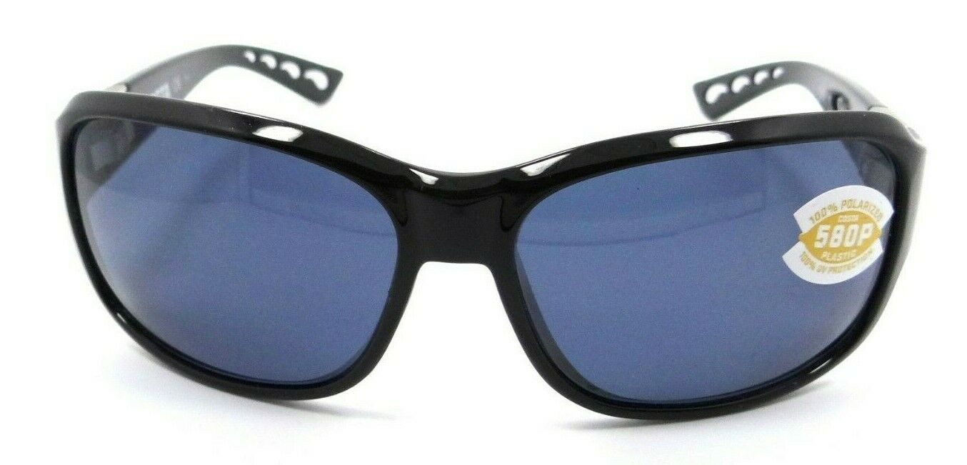 Costa Del Mar Sunglasses Inlet 06S9042-0358 58-14-119 Black / Gray 580P-097963496667-classypw.com-2