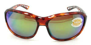 Costa Del Mar Sunglasses Inlet 58-14-120 Tortoise / Green Mirror 580P