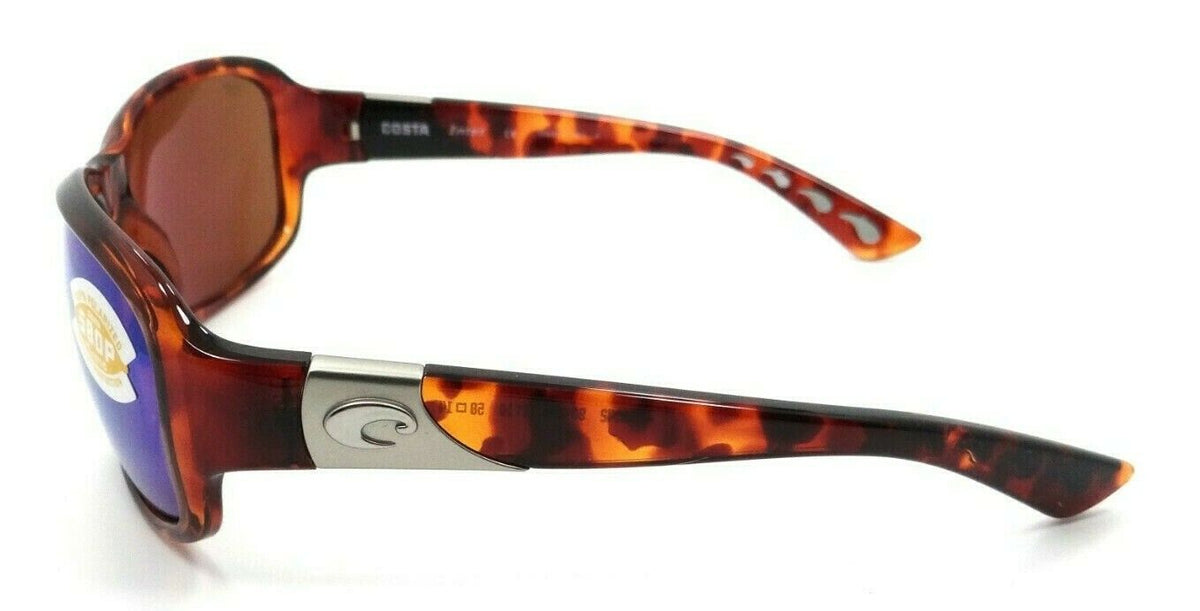 Costa Del Mar Sunglasses Inlet 58-14-120 Tortoise / Green Mirror 580P-097963516587-classypw.com-3