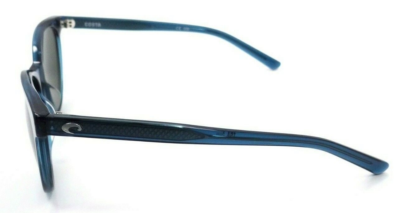 Costa Del Mar Sunglasses Isa 54-19-140 Shiny Deep Teal Crystal / Gray 580G Glass-097963820356-classypw.com-3