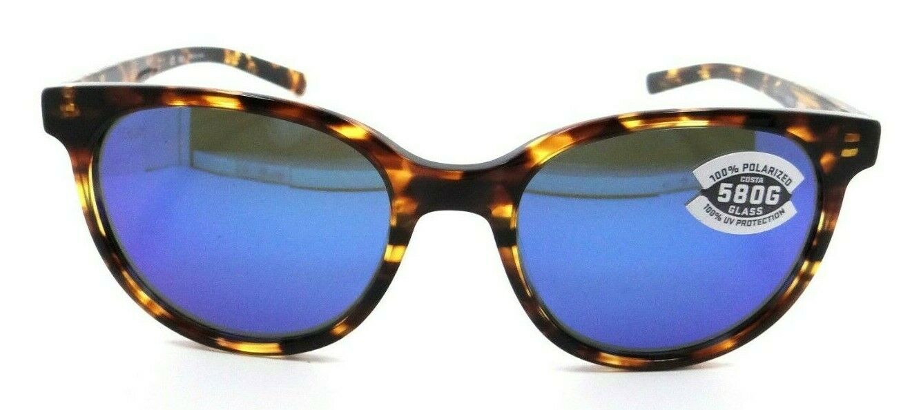 Gafas de Sol Costa Del Mar Isla ISA 10 Tortuga Brillante / Gris Azul Espejo 580G