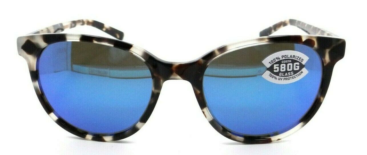 Costa Del Mar Sunglasses Isla Shiny Tiger Cowrie / Blue Mirror 580G Glass-097963820325-classypw.com-2