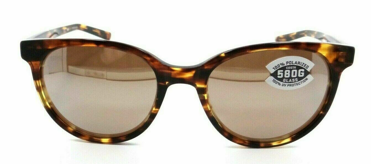 Costa Del Mar Sunglasses Isla Shiny Tiger Cowrie / Copper Green Mirror 580G-097963820349-classypw.com-2