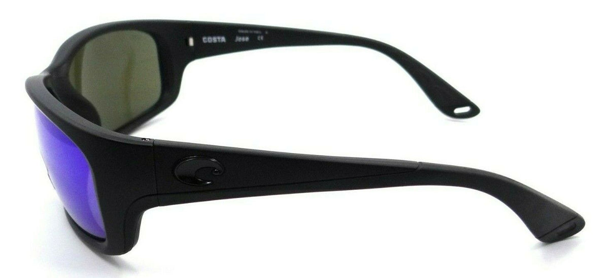 Costa Del Mar Sunglasses Jose 62-16-130 Blackout / Blue Mirror 580G Glass-0097963525480-classypw.com-3