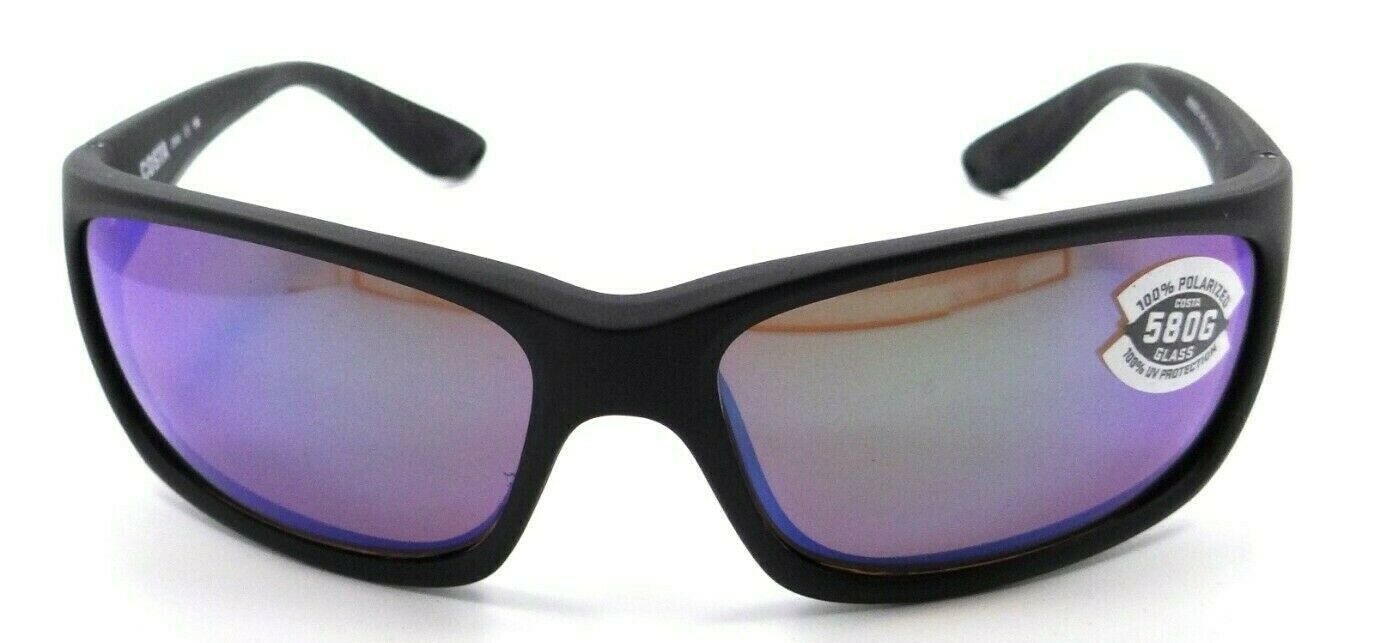 Costa Del Mar Sunglasses Jose 62-16-130 Blackout / Green Mirror 580G Glass-097963525497-classypw.com-2