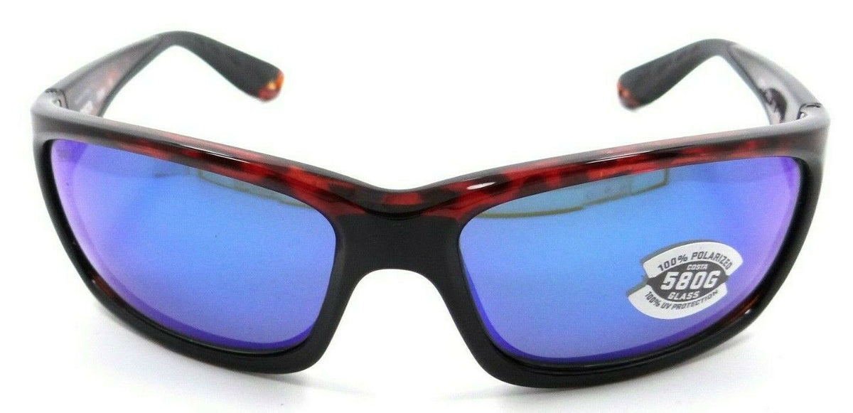 Costa Del Mar Sunglasses Jose 62-16-130 Tortoise / Blue Mirror 580G Glass-097963472357-classypw.com-2