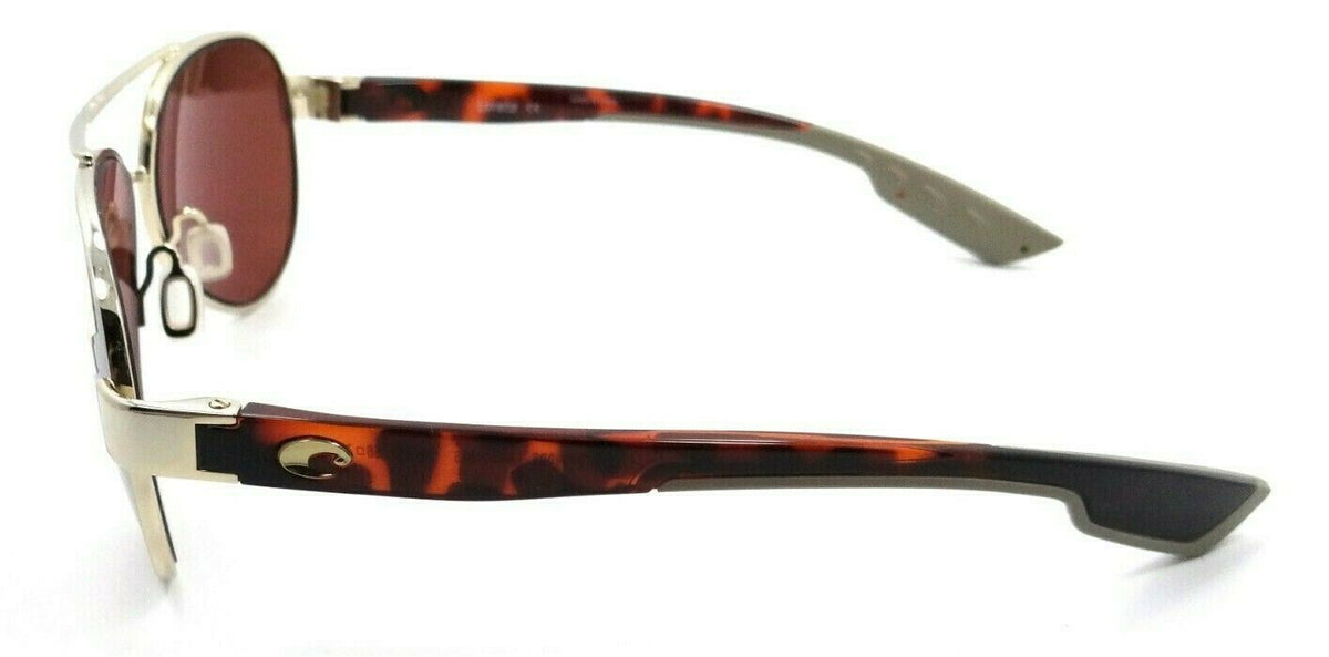 Costa Del Mar Sunglasses Loreto 56-14-126 Rose Gold / Copper Silver Mirror 580P-097963535533-classypw.com-3