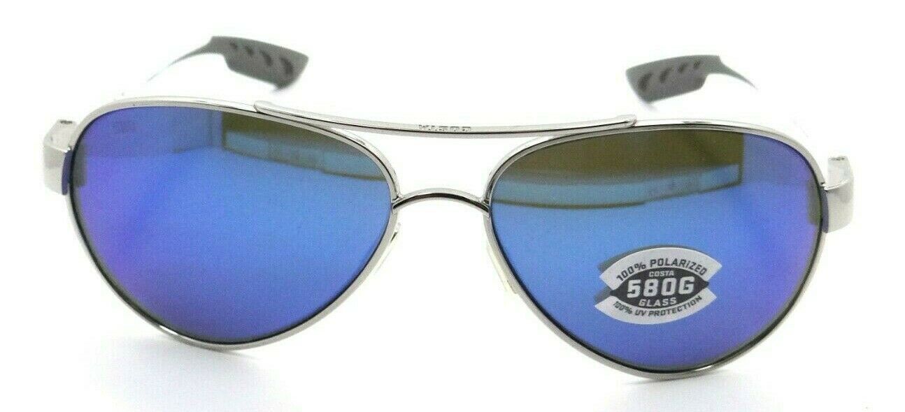 Costa Del Mar Sunglasses Loreto LR 21 Palladium / Gray Blue Mirror 580G Glass-0097963526692-classypw.com-2