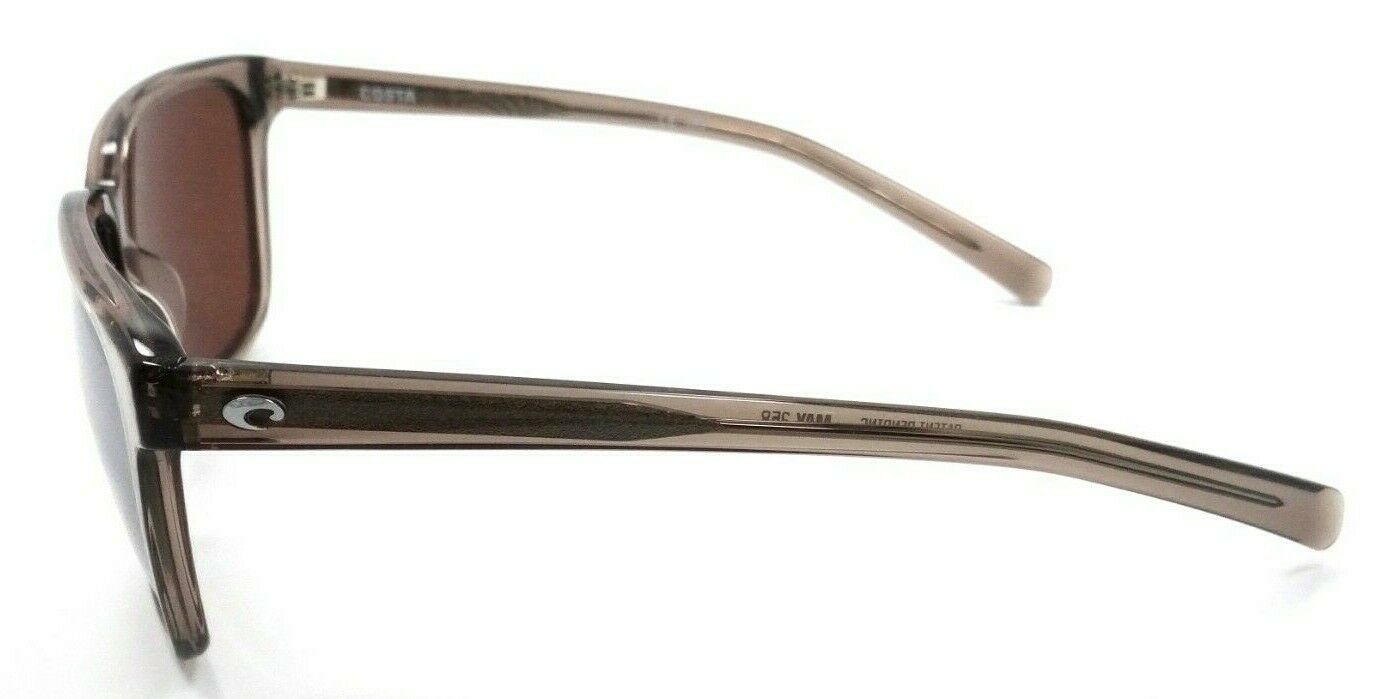 Costa Del Mar Sunglasses May Shiny Taupe Crystal / Silver Mirror 580G Glass-097963819138-classypw.com-3