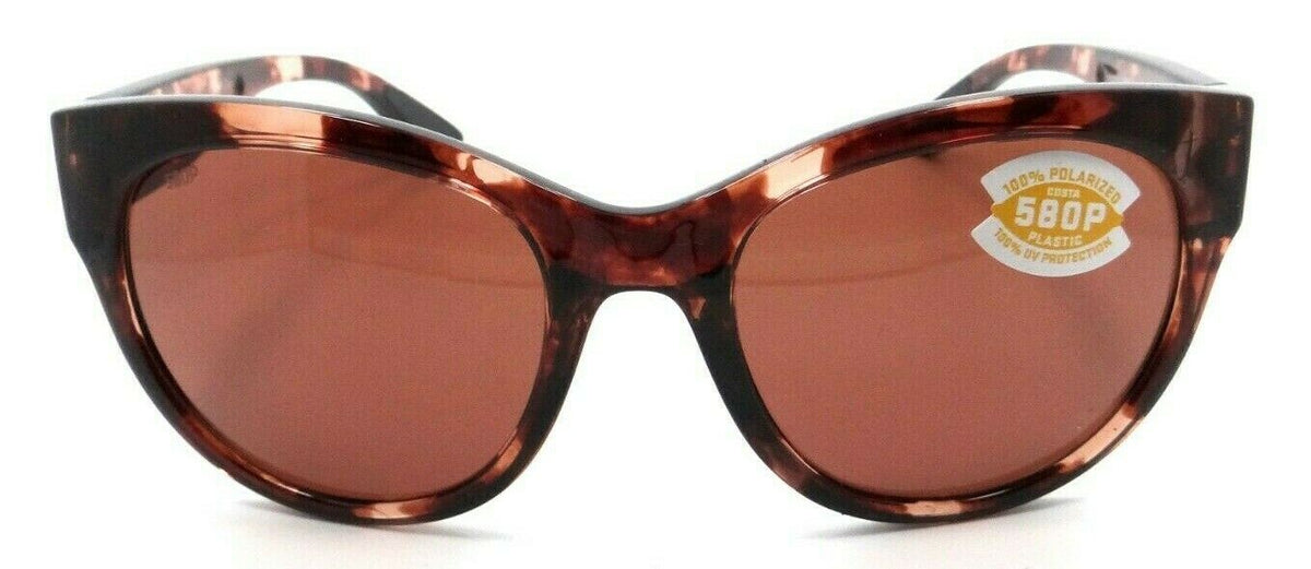 Costa Del Mar Sunglasses Maya 55-19-135 Shiny Coral Tortoise / Copper 580P-097963874113-classypw.com-2