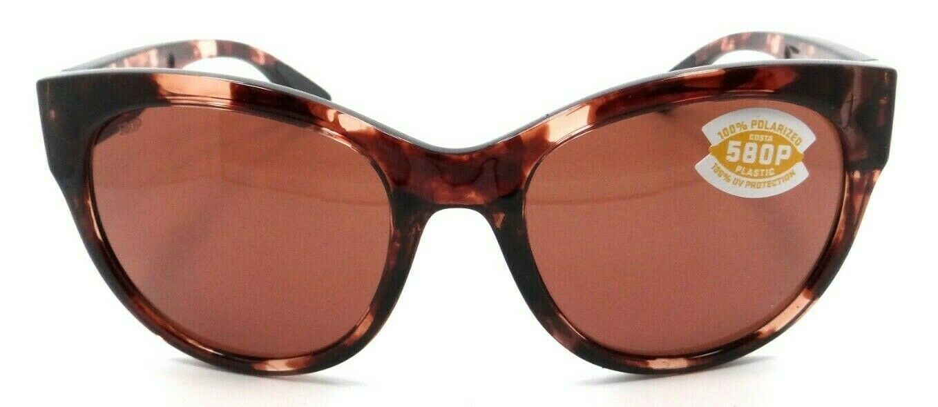 Costa Del Mar Sunglasses Maya 55-19-135 Shiny Coral Tortoise / Copper 580P-097963874113-classypw.com-2