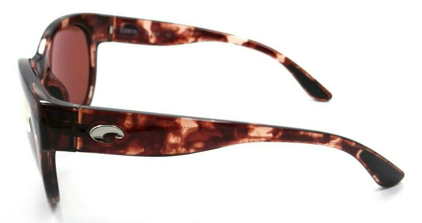 Costa Del Mar Sunglasses Maya 55-19-135 Shiny Coral Tortoise / Copper 580P-097963874113-classypw.com-3