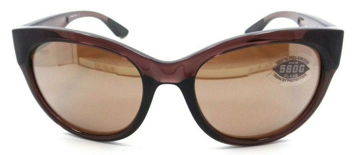 Costa Del Mar Sunglasses Maya 55-19-135 Urchin Crystal/Copper Silver Mirror 580G-097963874120-classypw.com-2