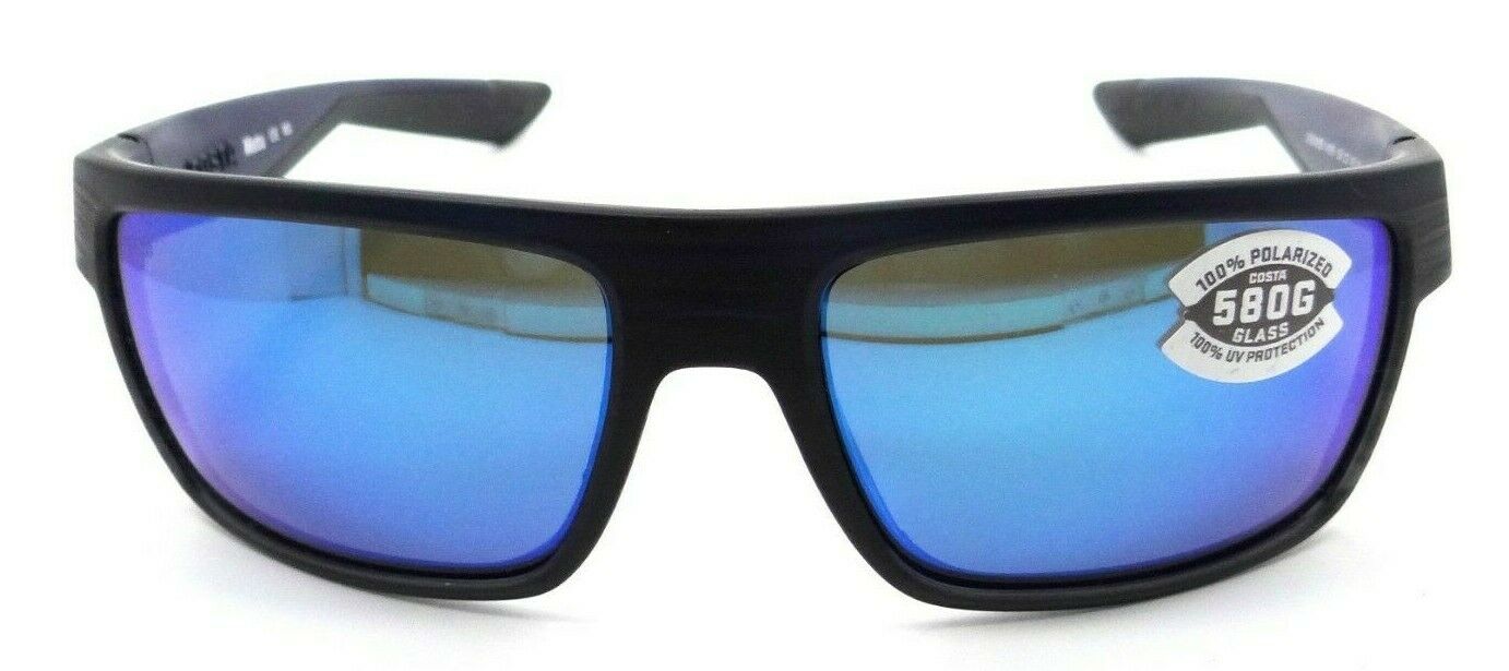 Costa Del Mar Sunglasses Motu 58-16-120 Matte Black / Blue Mirror 580G Glass-0097963549509-classypw.com-2