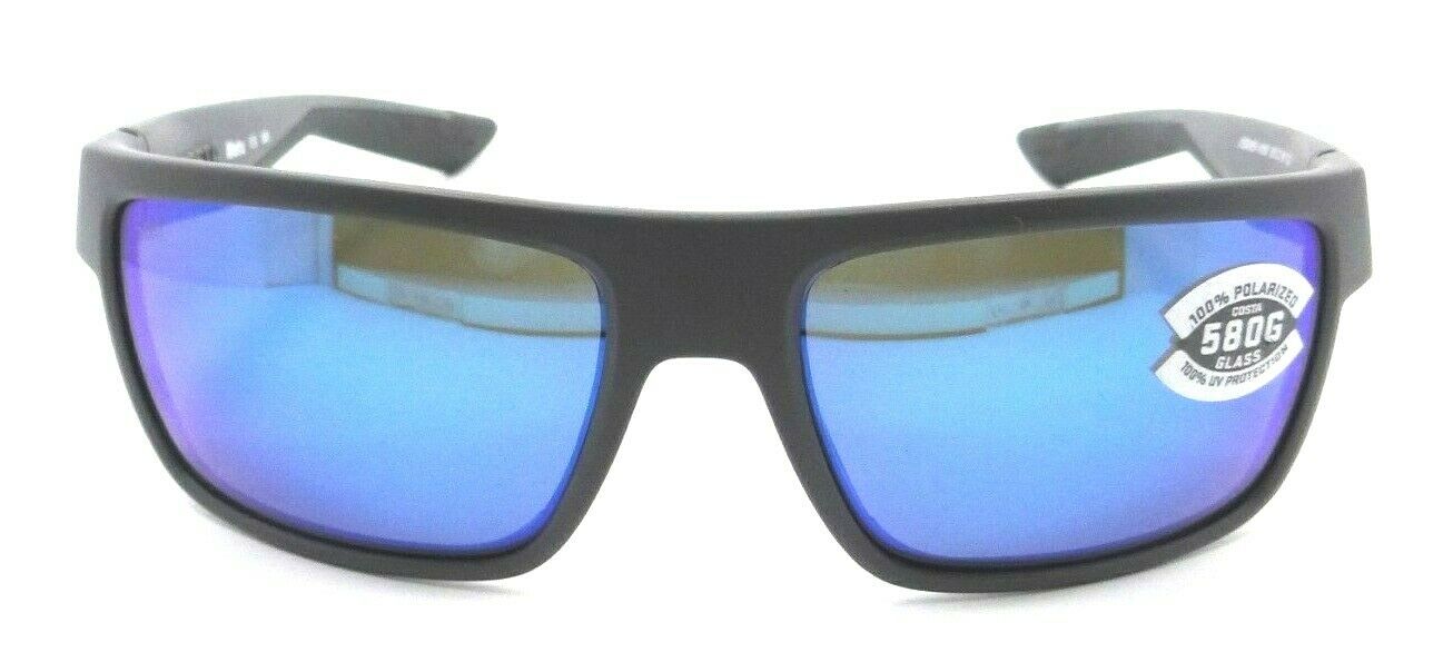 Costa Del Mar Sunglasses Motu 58-16-120 Matte Grey / Blue Mirror 580G Glass-097963555524-classypw.com-2