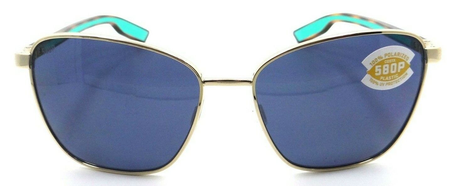 Costa Del Mar Sunglasses Paloma 58-16-133 Shiny Gold / Gray 580P