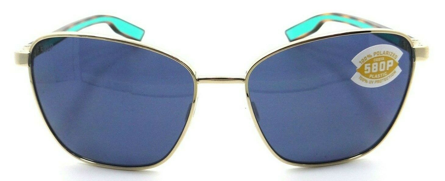 Costa Del Mar Sunglasses Paloma 58-16-133 Shiny Gold / Gray 580P-097963844390-classypw.com-2