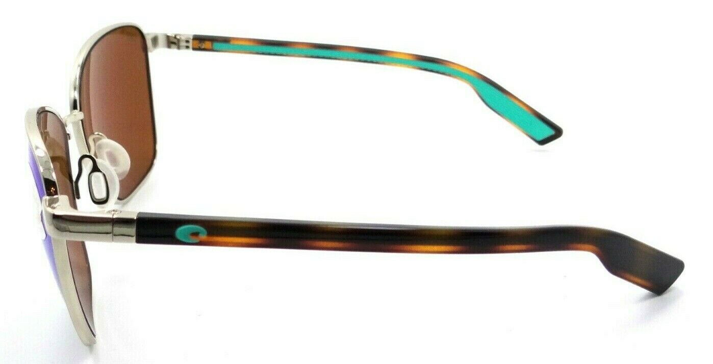 Costa Del Mar Sunglasses Paloma 58-16-133 Shiny Gold / Green Mirror 580P-097963846684-classypw.com-3