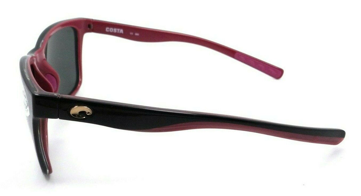 Costa Del Mar Sunglasses Panga 56-20-135 Black - Crystal - Fuchsia / Gray 580G-097963818926-classypw.com-3