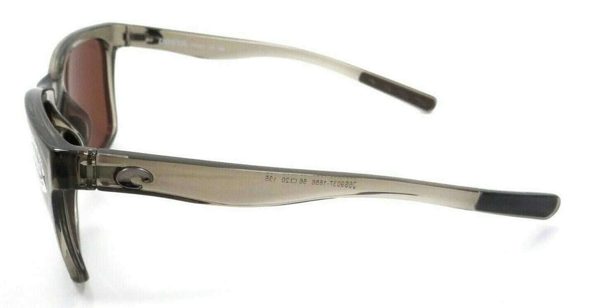 Costa Del Mar Sunglasses Panga 56-20-135 Shiny Taupe Crystal /Silver Mirror 580G-097963818919-classypw.com-3