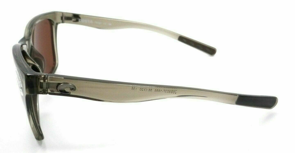 Costa Del Mar Sunglasses Panga 56-20-135 Shiny Taupe Crystal /Silver Mirror 580G-097963818919-classypw.com-3