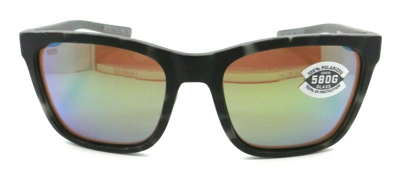 Costa Del Mar Sunglasses Panga Matte Gray Tortoise / Green Mirror 580G Glass-097963818902-classypw.com-2