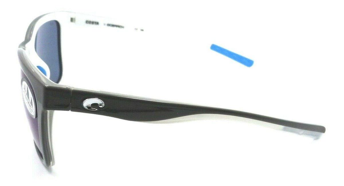 Costa Del Mar Sunglasses Panga Ocearch Shiny White Shark/Blue Silver Mirror 580P-097963826822-classypw.com-3