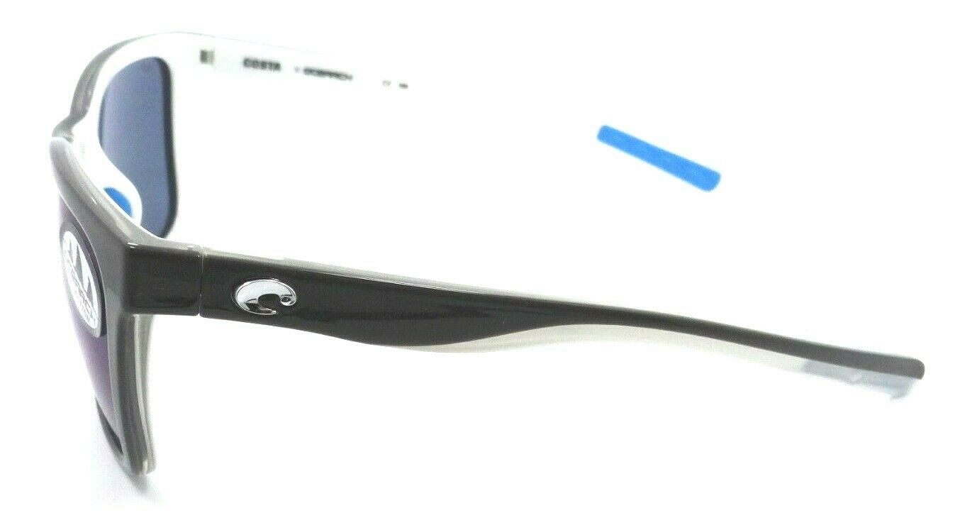 Costa Del Mar Sunglasses Panga Ocearch Shiny White Shark/Blue Silver Mirror 580P-097963826822-classypw.com-3