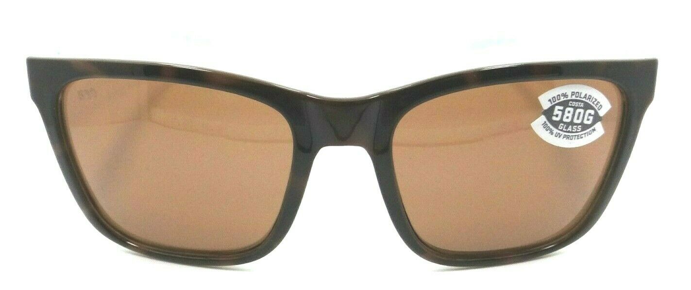 Costa Del Mar Sunglasses Panga Shiny Tortoise - White - Seafoam Cr / Copper 580G-097963818896-classypw.com-2