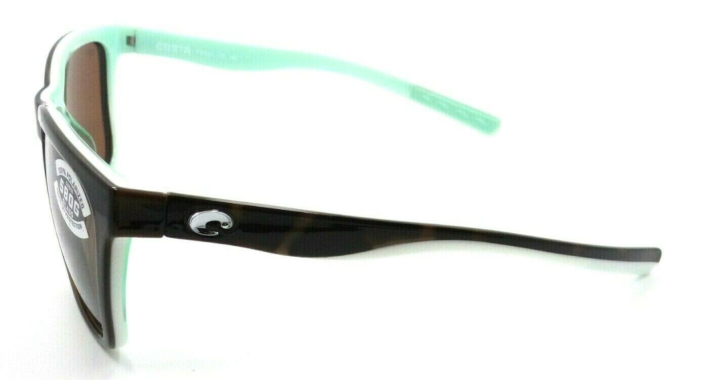 Costa Del Mar Sunglasses Panga Shiny Tortoise - White - Seafoam Cr / Copper 580G-097963818896-classypw.com-3